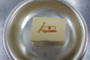 高野豆腐の焼印