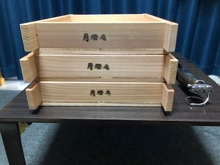 湯布院にて焼印